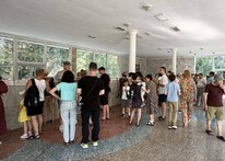 Источник Ессентуки 4 внутри бювета
